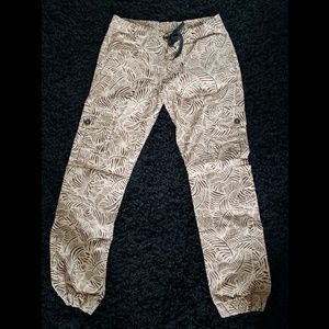 Men's Halifax Safari/Banana Leaf Print Joggers-32